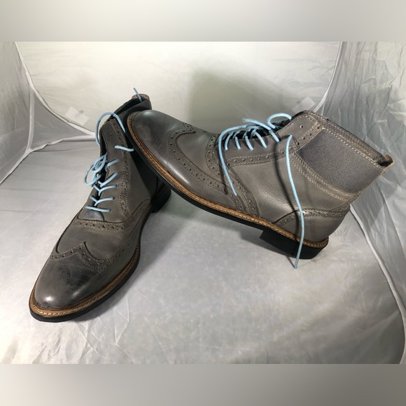 Original Penguin WT Brogue Boot Charcoal.Mens 9, Womens 11 - Picture 4 of 8